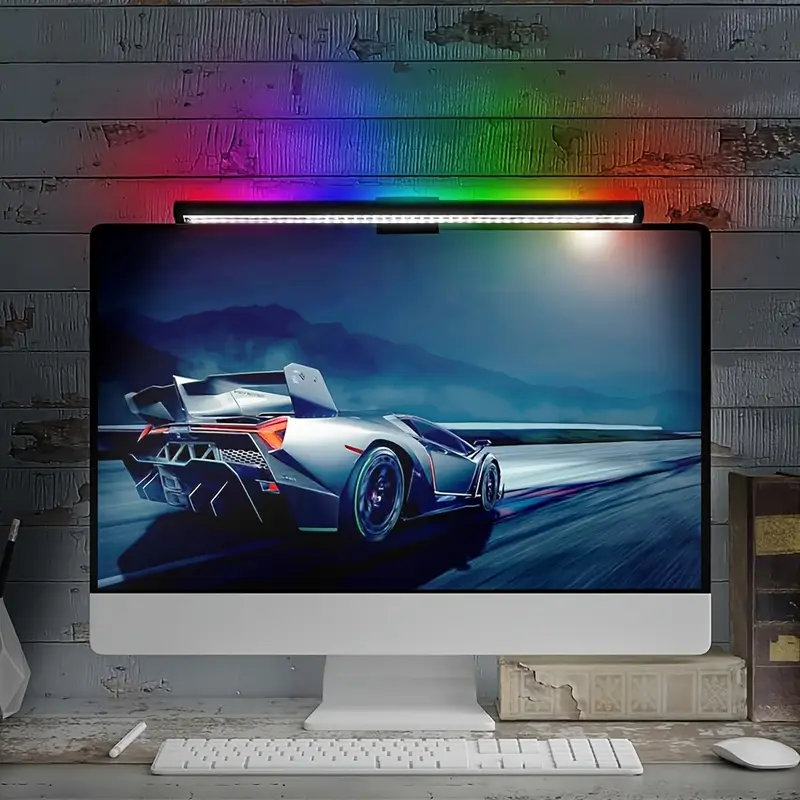 40CM RGB Atmosphere Table Lamp - Led Gaming Light Strip ulasan dan harga