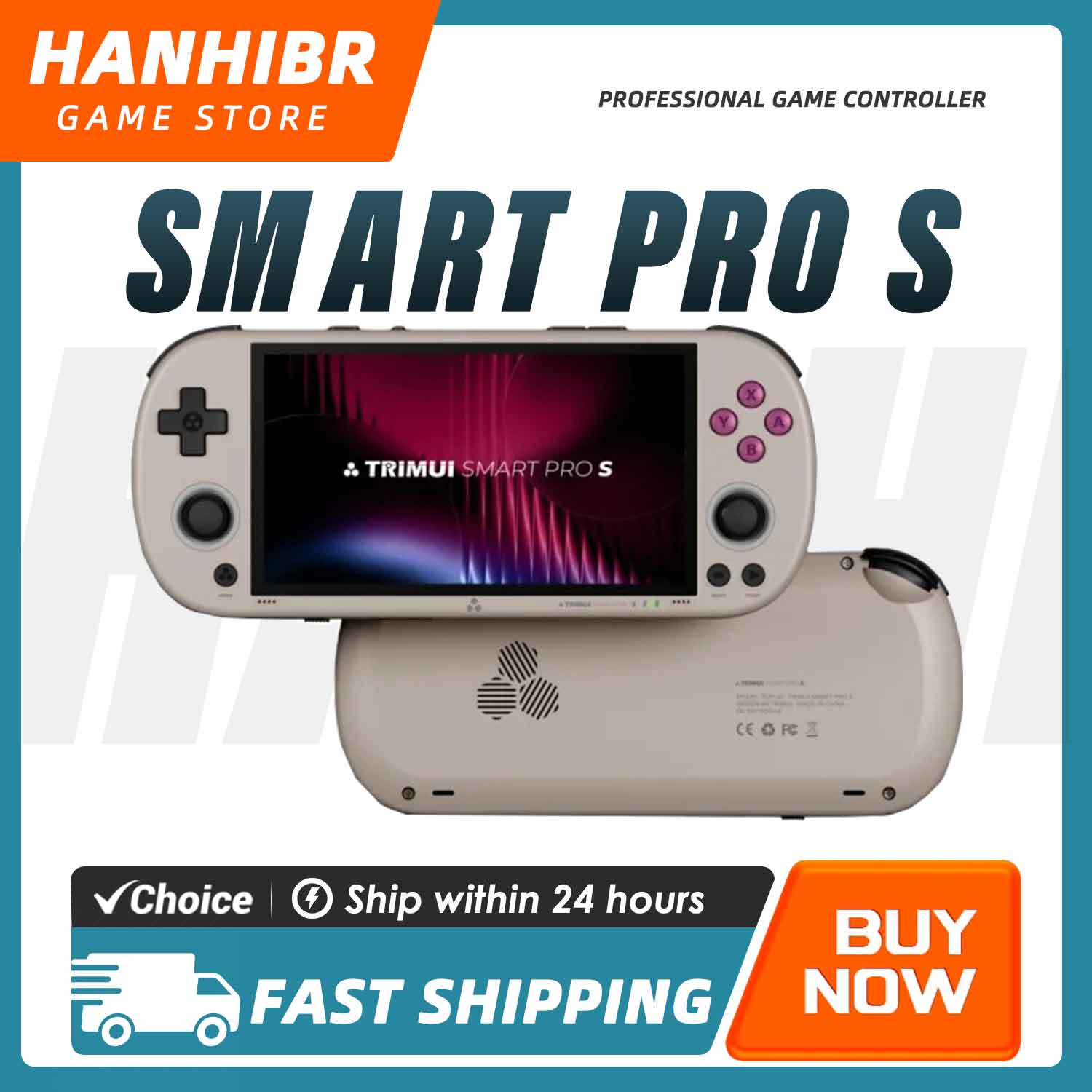 Trimui Smart Pro S TG5050 Hand - Gaming Console Handheld Android ulasan dan harga