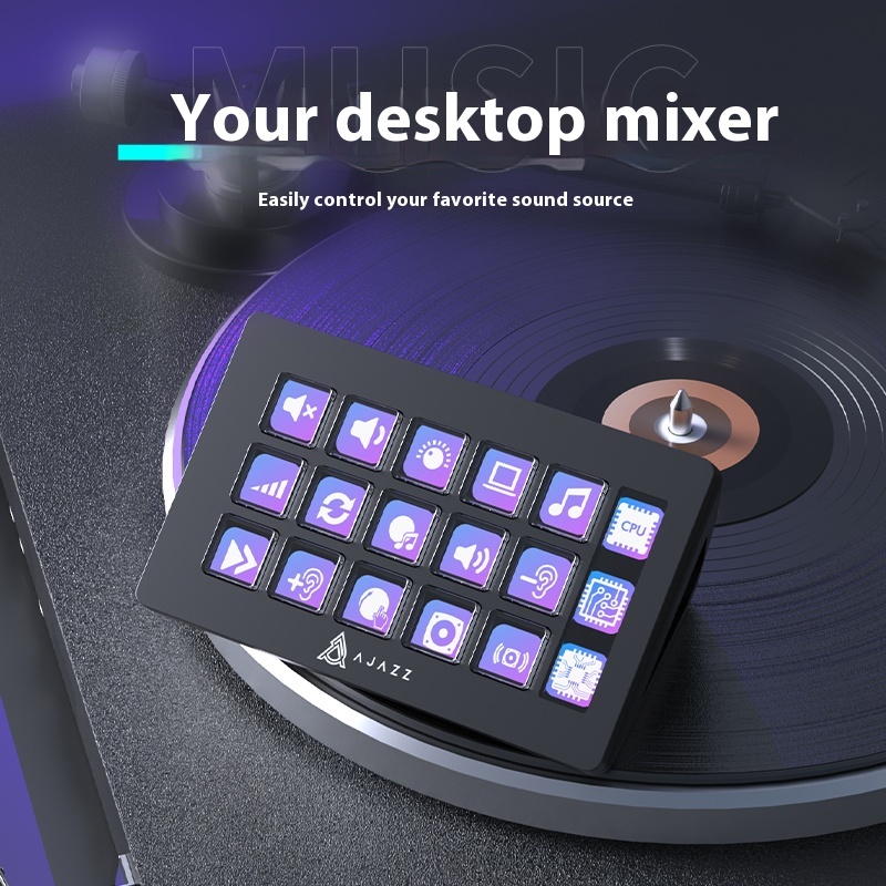 Ajazz AKP153/AKP03 Customized  - Gaming Console Keyboard ulasan dan harga